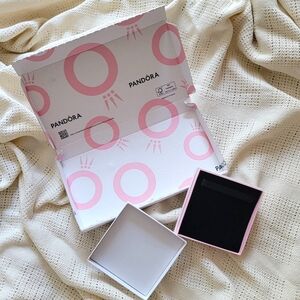 Pandora classic large ring charm box with a shopping bag